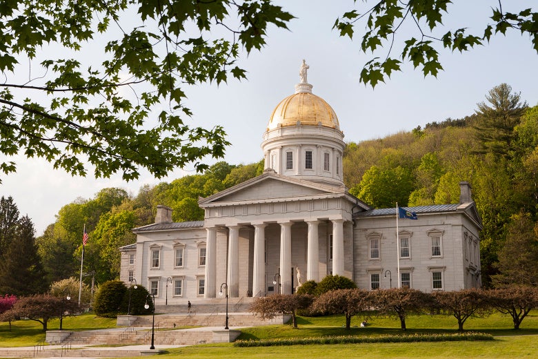 The Vermont Statehouse